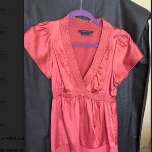 100% silk BCBG Max Azria top